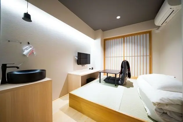 Traditional Oda, Japon Şiltesi, Ortak Banyo (Japanese Style for 2 People)