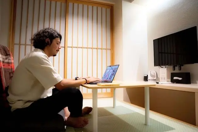 Traditional Oda, Japon Şiltesi, Ortak Banyo (Japanese Style for 2 People)