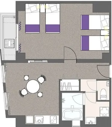 Deluxe Apart Daire