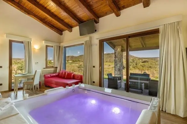 Süit, Teras (King with private spa and sauna)