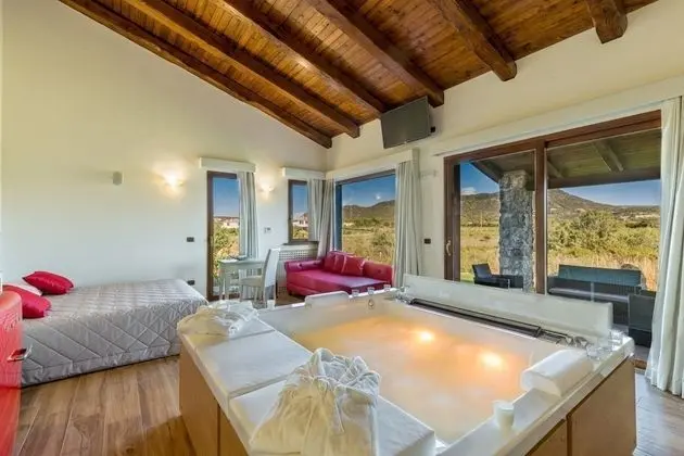 Süit, Teras (King with private spa and sauna)