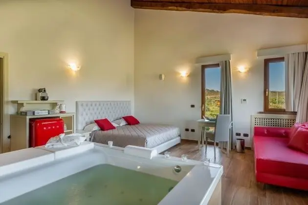 Süit, Teras (King with private spa and sauna)