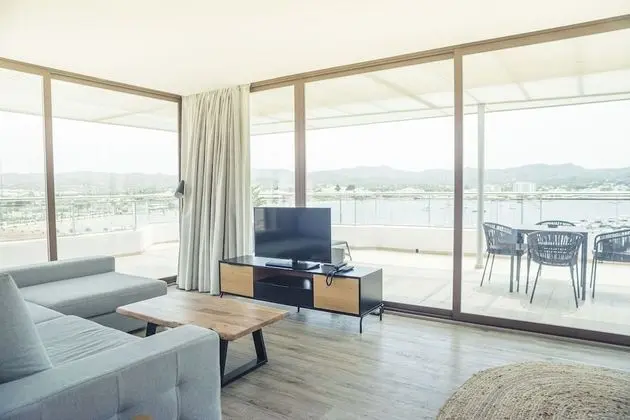 Premium Çatı Katı Süiti (Penthouse), 2 Yatak Odası, Teras, Deniz Manzaralı