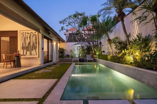 Standard Oda, Mutfak (1 bedrm villa + pool)