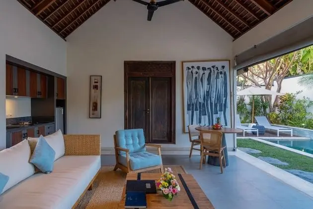 Standard Oda, Mutfak (1 bedrm villa + pool)