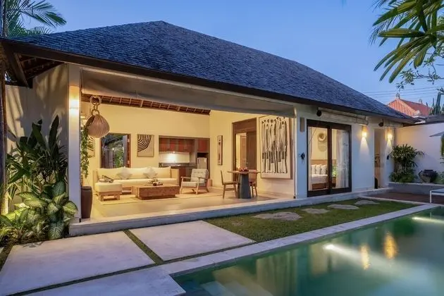 Standard Oda, Mutfak (1 bedrm villa + pool)