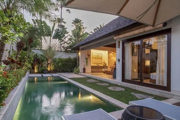 Standard Oda, Mutfak (1 bedrm villa + pool)