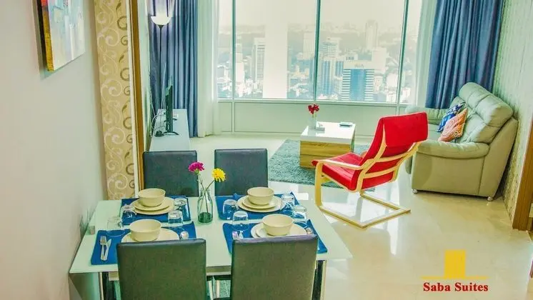 Executive Süit, 2 Yatak Odası (with Twin Tower View)