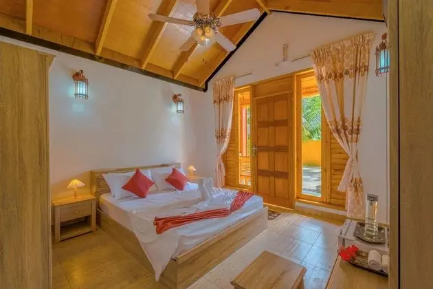 Luxury Tek Büyük Yataklı Oda, Bahçe Manzaralı