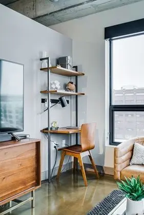 Daire, 1 Büyük (Queen) Boy Yatak ve Çekyat, Balkon, Şehir Manzaralı