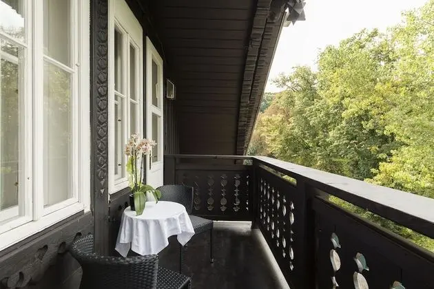 Classic Büyük Yataklı Tek Kişilik Oda, Balkon, Dağ Manzaralı