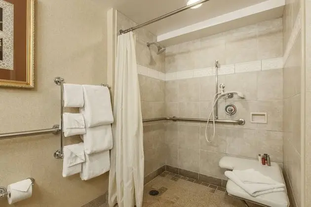 Oda, 2 Büyük (Queen) Boy Yatak (Mobility Accessible, Roll-In Shower)