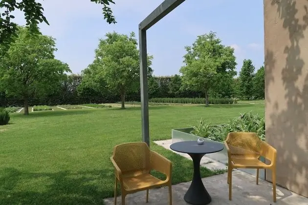 Junior Stüdyo Süit, Veranda, Bahçe Manzaralı