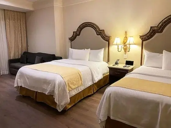 Deluxe Tek Büyük Yataklı Oda, 2 Çift Kişilik Yatak
