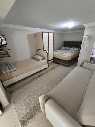 Daire-Tek Yatak Odalı, Bahçe Manzaralı