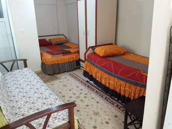 Standard Dört Kişilik Oda, Bahçe Manzaralı