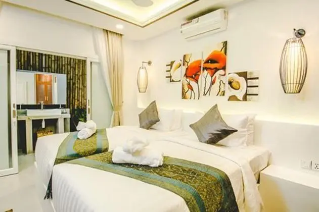 Deluxe Bungalov, Bahçe Manzaralı