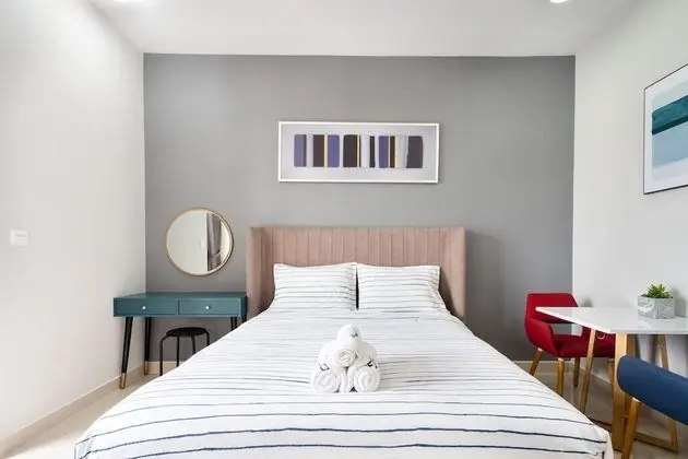 Luxury Stüdyo, 1 Büyük (Queen) Boy Yatak, Şehir Manzaralı