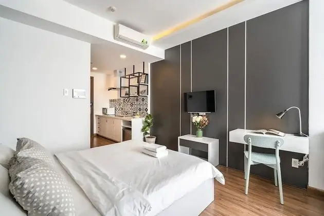 Standard Stüdyo Süit, Küçük Mutfak, Şehir Manzaralı