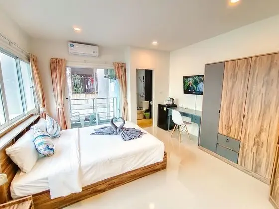 Tek Büyük Yataklı Oda, Balkon