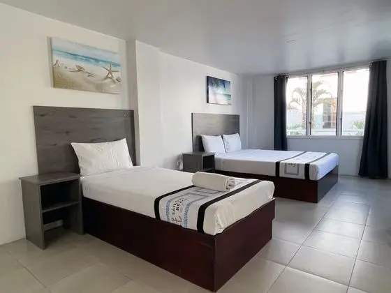 Family Tek Büyük Yataklı Oda, Birden Çok Yatak, Özel Banyo, Havuz Manzaralı