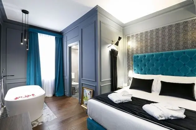 Deluxe Tek Büyük Yataklı Oda, Sıcak Su Küveti