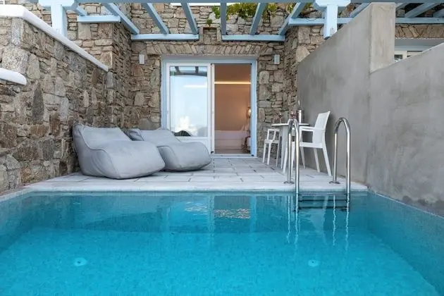 Premium Aegean Room with Private Pool and Garden View