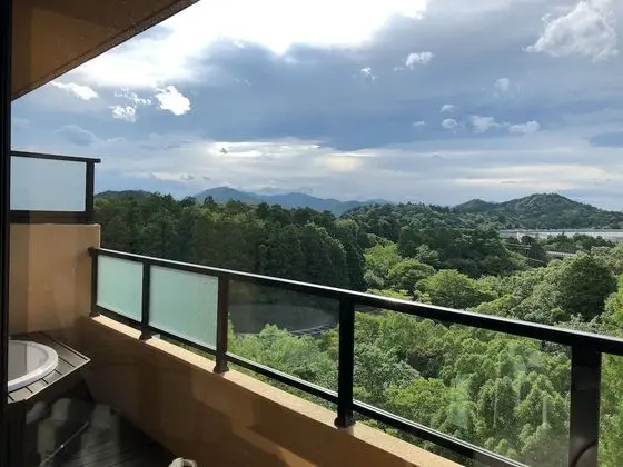 İki Ayrı Yataklı Oda, 2 Tek Kişilik Yatak (Japanese Western Style, Open-air Bath)