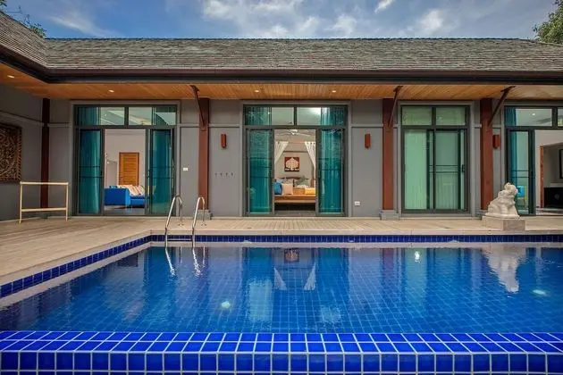 Deluxe Villa, 3 Yatak Odası, Kişiye Özel Havuzlu, Havuz Manzaralı