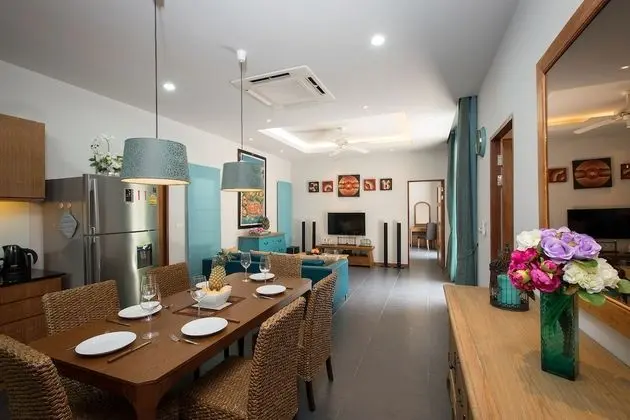 Deluxe Villa, 3 Yatak Odası, Kişiye Özel Havuzlu, Havuz Manzaralı