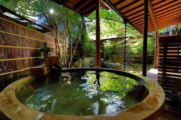 Traditional Oda, Sigara İçilmez, Veranda (JP Style, Private Open-air Bath, Main)