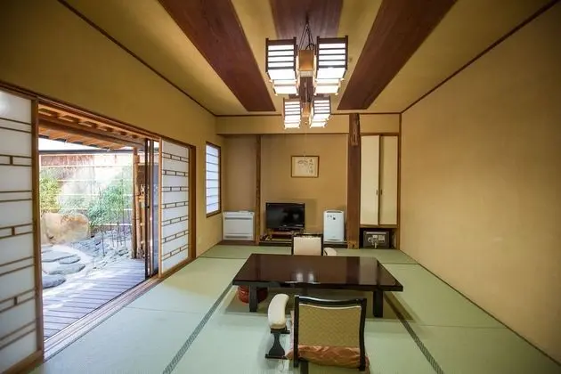 Traditional Oda, Sigara İçilmez, Veranda (JP Style, Private Open-air Bath, Main)