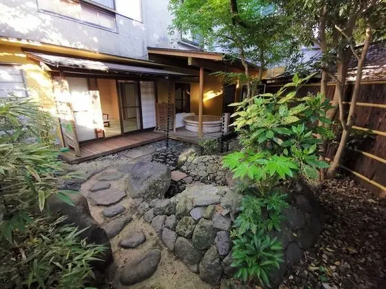 Traditional Oda, Sigara İçilmez, Veranda (JP Style, Private Open-air Bath, Main)