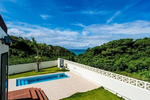 Deluxe Villa, Okyanus Manzaralı (Pool)