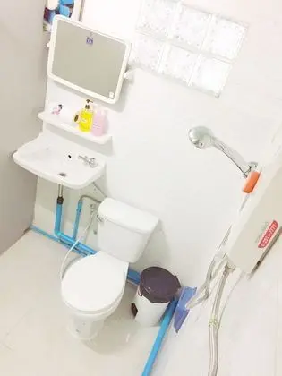 Bunk Bed Shared Bathroom for a party of 6 pax