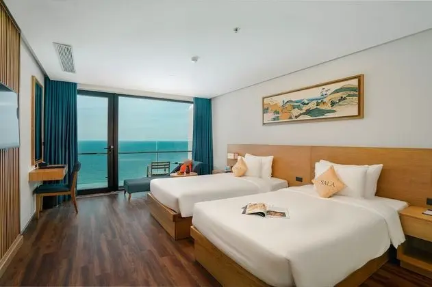 Deluxe İki Ayrı Yataklı Oda, Balkon, Deniz Manzaralı