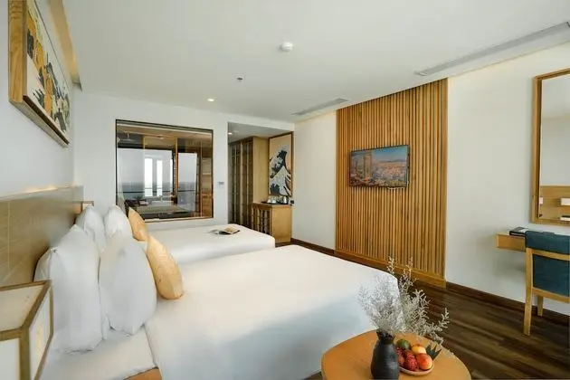 Deluxe İki Ayrı Yataklı Oda, Balkon, Deniz Manzaralı