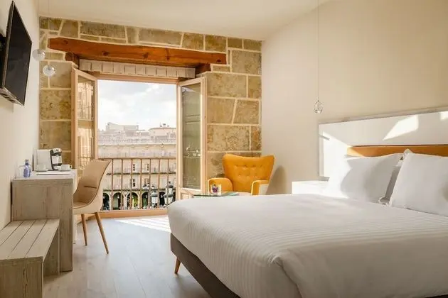 Luxury Tek Büyük Yataklı Oda (Plaza Mayor view)