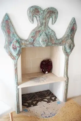 Deluxe Apart Daire, 3 Yatak Odası, Şömine, Şehir Manzaralı (Bianco)