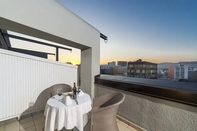 Deluxe Tek Büyük Yataklı Oda, Teras (Spa Access)