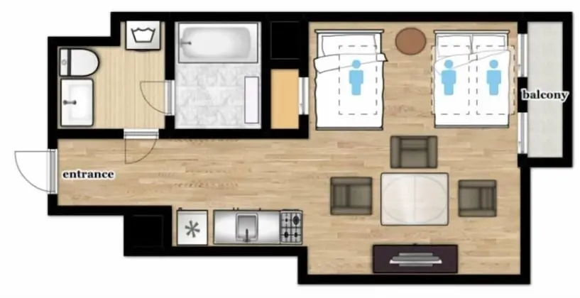 Comfort İki Ayrı Yataklı Oda