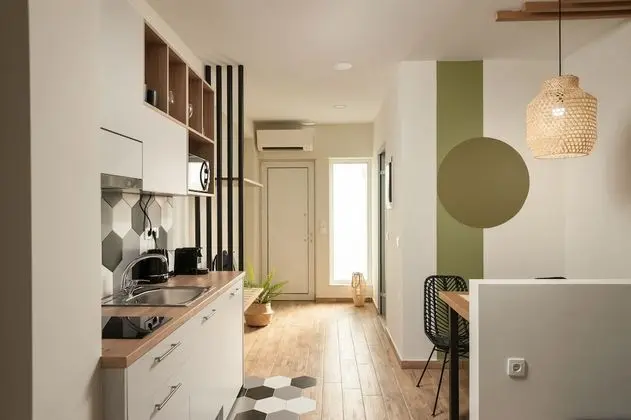 Deluxe Apartment, Terrace, Mountain View (Green Apt)