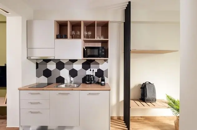 Deluxe Apartment, Terrace, Mountain View (Green Apt)
