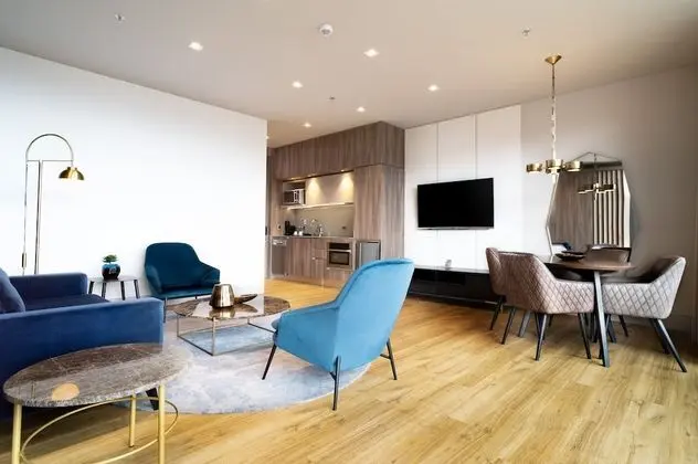 Presidential Apart Daire, 1 Yatak Odası, Teras, Park Manzaralı