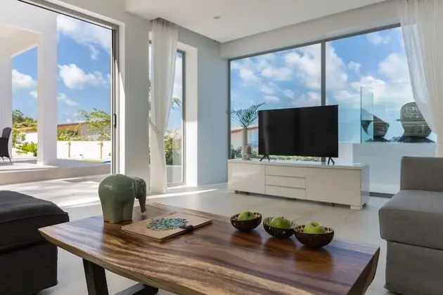 Luxury Süit, 2 Yatak Odası, Kişiye Özel Havuzlu, Okyanus Manzaralı