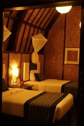 İki Ayrı Yataklı Oda, 1 Yatak Odası (Lumbung)