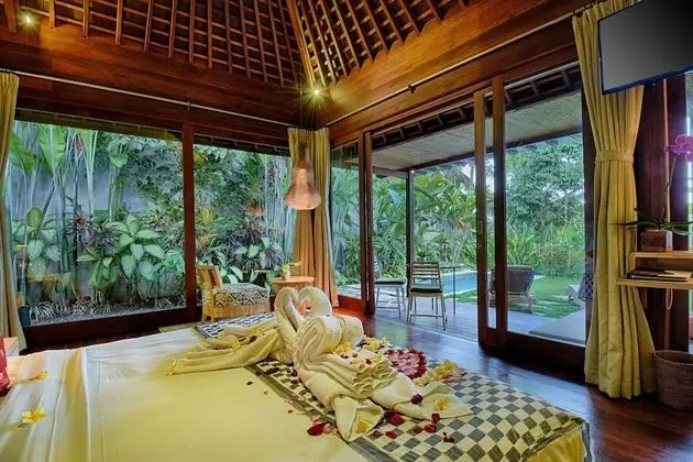 Villa, 1 Yatak Odası, Kişiye Özel Havuzlu (Rice Field View)