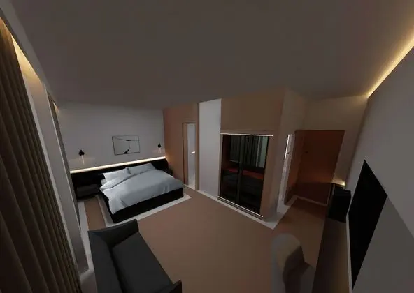 One Bedroom Junior Suite with Side Sea View