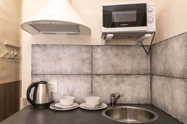 Comfort Tek Büyük veya İki Ayrı Yataklı Oda, Küçük Mutfak