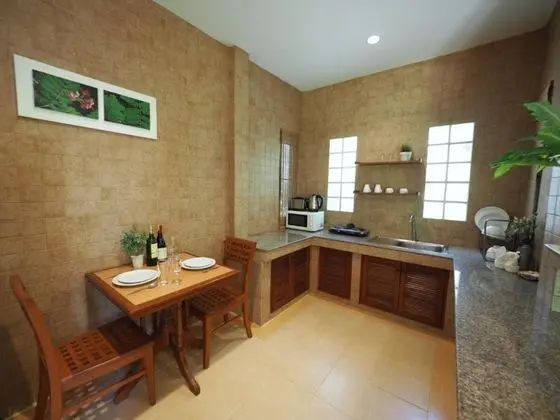 Superior Villa, 1 En Büyük (King) Boy Yatak, Mutfak, Bahçe Manzaralı